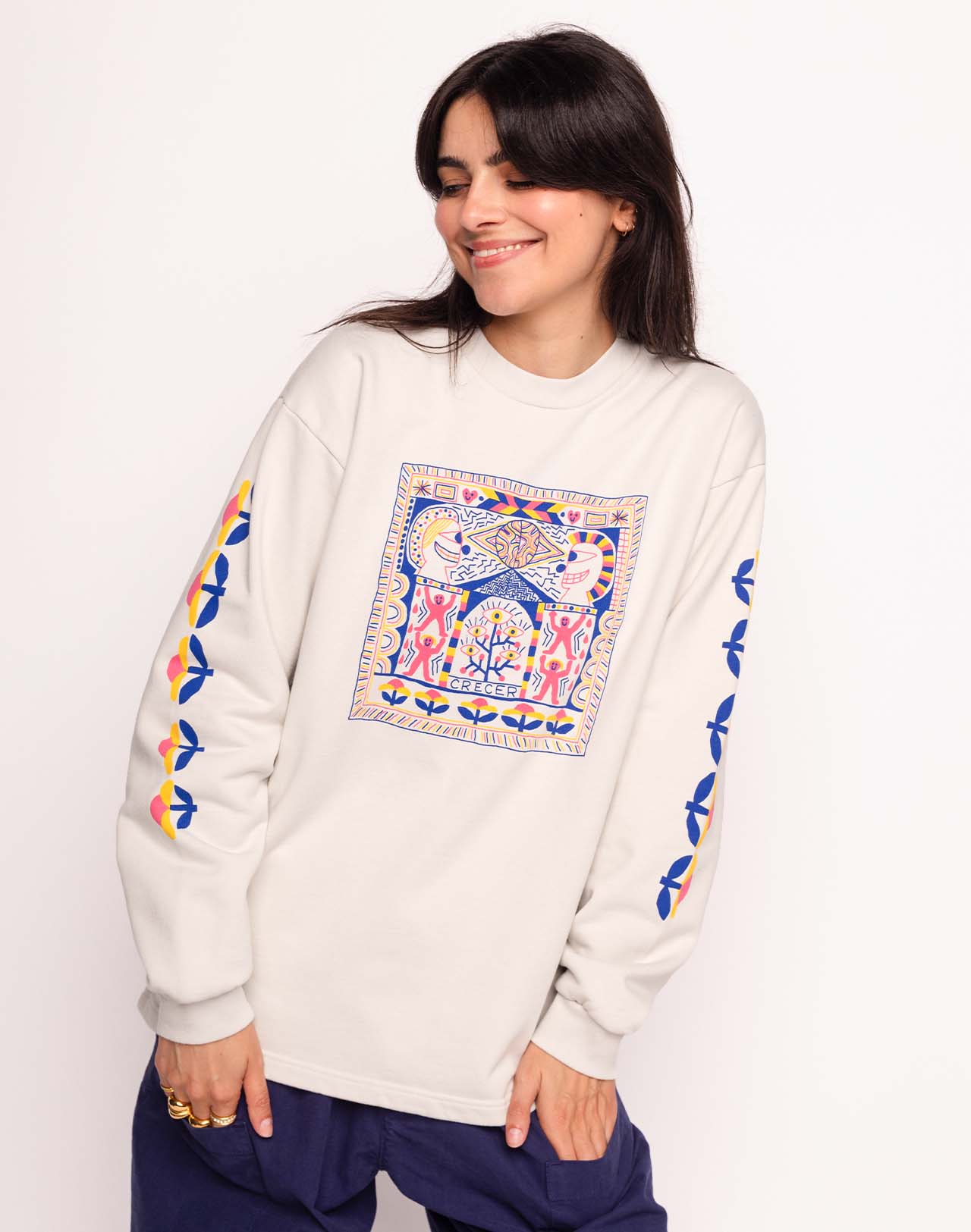 Sweat Evolve Gris Perle
