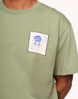 T-Shirt Avec Toi Vert Sauge