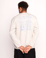 T-Shirt Manches longues Awake Gris Perle