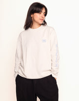 T-Shirt Manches longues Awake Gris Perle