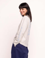 T-Shirt Manches longues Awake Gris Perle