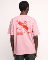 T-Shirt Creative Studio Rose Lila