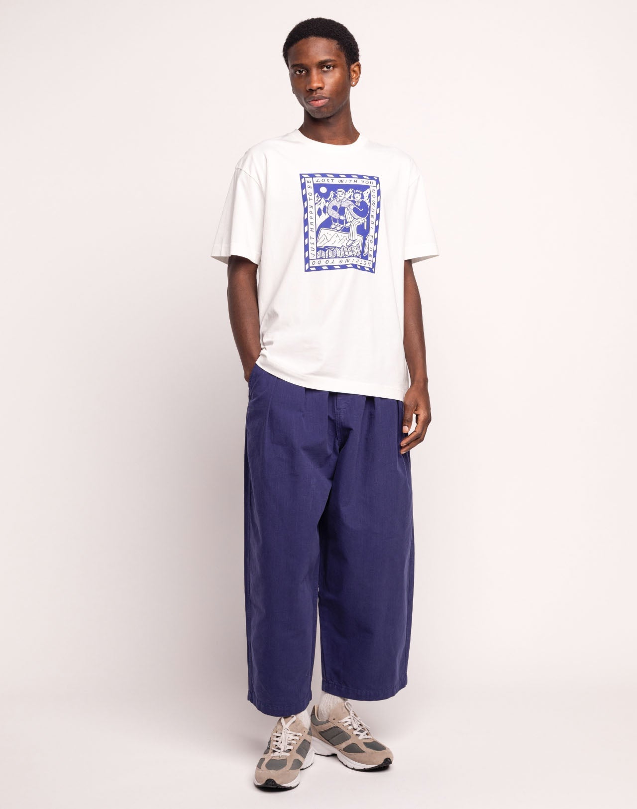 T-Shirt Lost With You Écru