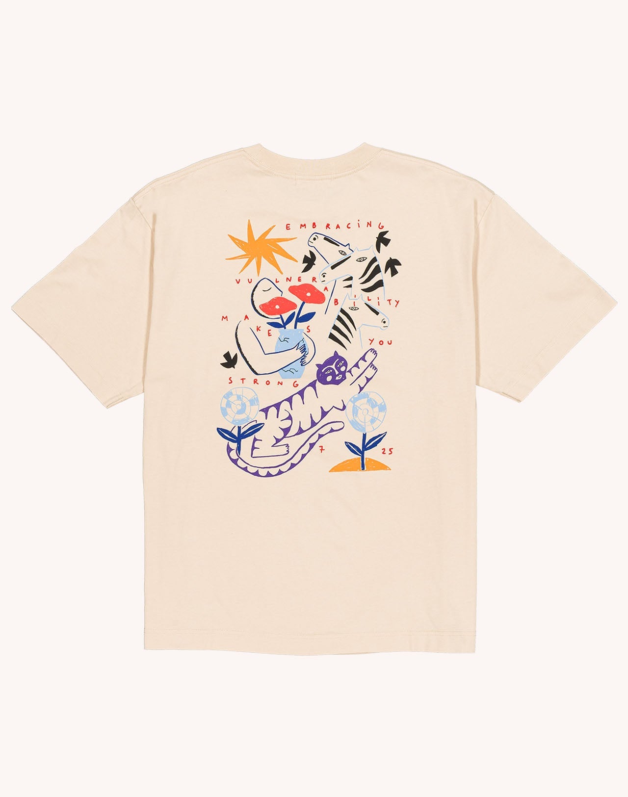 T-Shirt Strong Crème