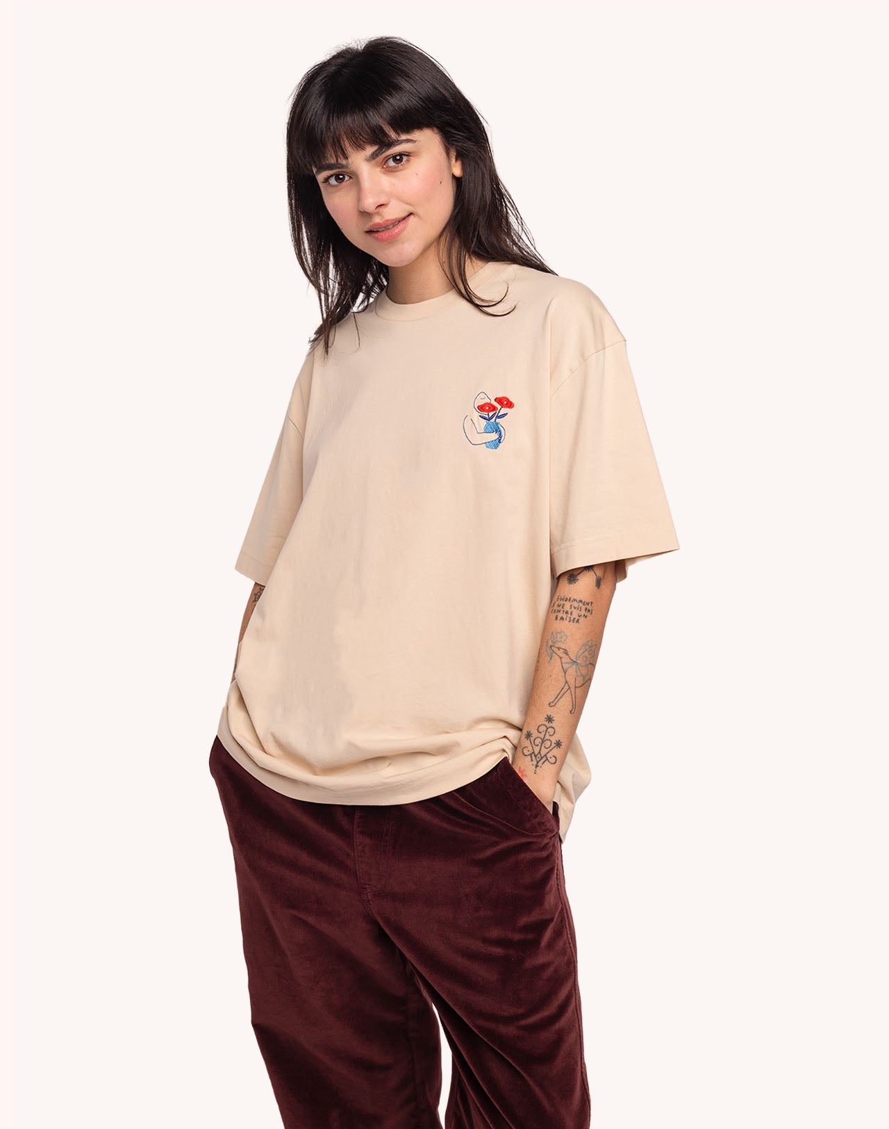 T-Shirt Strong Crème