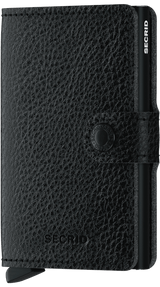 Miniwallet Vegetable Tanned Black -  Black