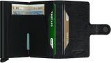 Miniwallet Vegetable Tanned Black -  Black