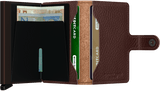 Miniwallet Vegetable Tanned Espresso Brown