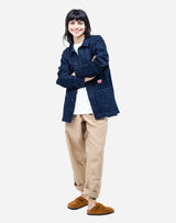 Dark Blue Denim Crafts  Jacket