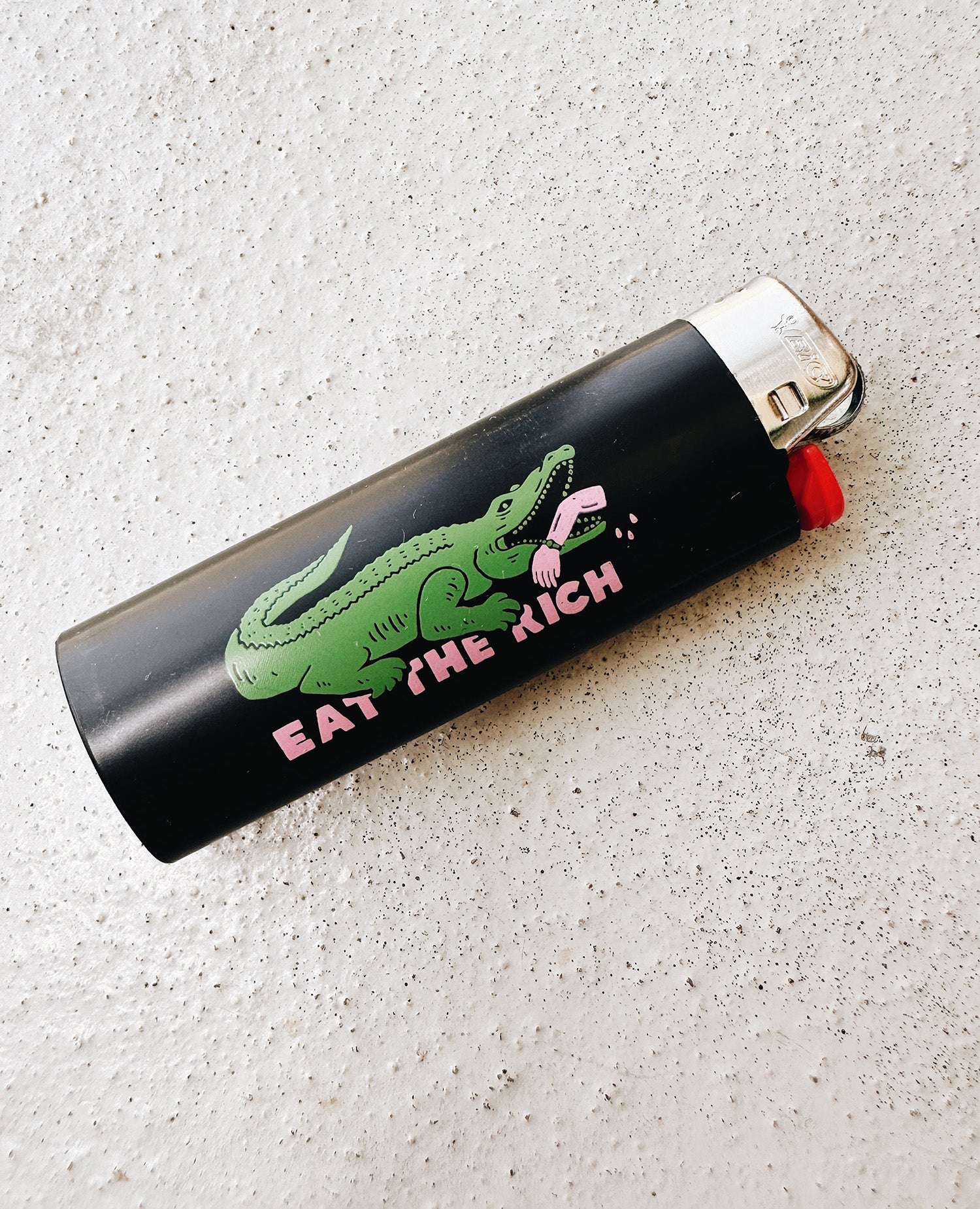 Eat The Rich Feuerzeug