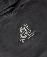 Instant Karma Cropped Hoodie