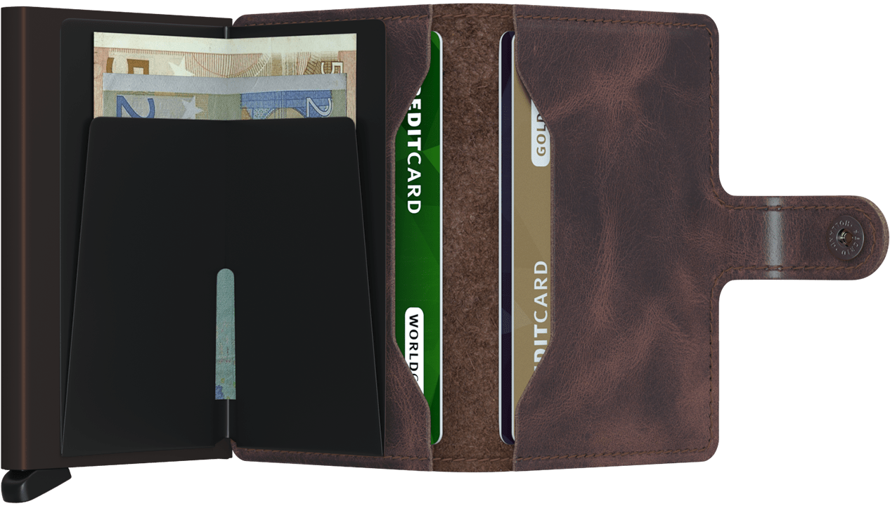 Miniwallet Vintage Chocolate