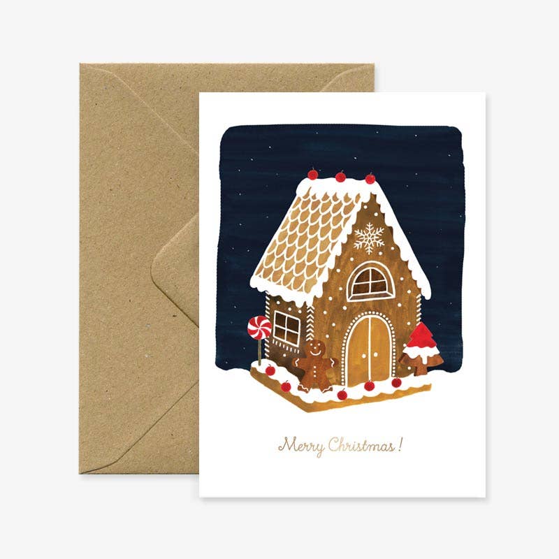 Lebkuchenhaus-Goldfolie